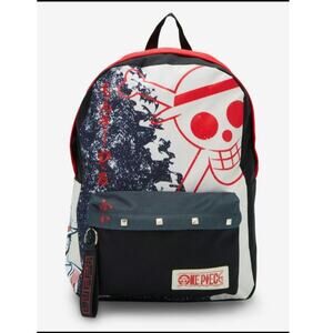 One Piece Luffy Straw Hat Full Size Backpack NWT Bioworld Anime
